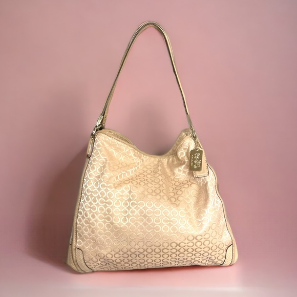 Coach Handbags - LIKE NEW Coach Python Embossed Madison Phoebe Shoulder Bag